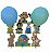 Looney Tunes Baby Centro de Mesa - Imagem 3
