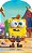 Bob Esponja Kit Festa na Mesa 50cm Painel Redondo Romano e Display Mdf - Imagem 5