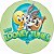 Looney Tunes Baby Kit Festa na Mesa 50cm Painel Redondo Romano e Display Mdf - Imagem 4