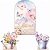 Jardim das Borboletas Kit Festa na Mesa 50cm Painel Redondo Romano e Display Mdf - Imagem 3