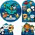 Octonautas Kit Festa na Mesa 50cm Painel Redondo Romano e Display Mdf - Imagem 1