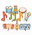 Instrumentos Musicais Displays - Imagem 1