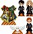 Kit Display Harry Potter 1 Cenário de Chão e 4 de Mesa Decoração Festa - Imagem 1