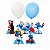 Smurfs Centro de Mesa com Balão - Imagem 2