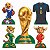 Copa do Mundo Brasil 2 - 1 Display de Chão e 4 de Mesa - Imagem 1