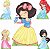 Princesas 1 Display de Chão e 4 de Mesa - Imagem 1
