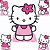 Hello Kitty 1 Display de Chão e 4 de Mesa - Imagem 1