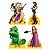 Rapunzel 4 Displays 25cm - Imagem 1