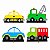 Carrinhos 4 Displays 25cm - Imagem 1