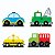 Carrinhos 4 Displays 25cm - Imagem 1