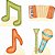 Instrumentos Musicais 4 Displays 25cm - Imagem 4