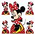 Minnie Vermelha 1 Display de Chão e 4 de Mesa - Imagem 1