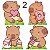 Capivara 4 Displays 25cm - Imagem 2