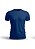 Camiseta Alta Performance Dryfit Masculina Azul Treino, Corrida e Conforto - Imagem 1