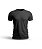 Camiseta Dryfit Masculina Lisa Preta Alta Performance: Treino, Corrida e Conforto - Imagem 1