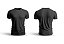 Camiseta Dryfit Masculina Lisa Preta Alta Performance: Treino, Corrida e Conforto - Imagem 2