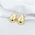 BRINCO ARTICULADO GOTA GRANDE EM OURO 18K - Imagem 1