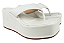 Tamanco Littz Salto Anabella Calce Facil Conforto Off White - Imagem 3