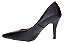 Scarpin Vizzano Com Detalhe Dourado Salto Alto Fino  Preto - Imagem 4