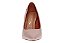 Scarpin Vizzano Com Detalhe Dourado Salto Alto Fino  Bege - Imagem 4