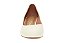 Scarpin Vizzano Salto Bloco Calce Facil Detalhe Dourado Branco Off - Imagem 3