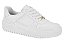 Tenis Vizzano Flatform Cadarço Casual Com Recortes Branco - Imagem 1