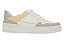 Tenis Vizzano Flatform Cadarço Casual Com Recortes Branco/Cinza - Imagem 2