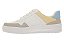 Tenis Vizzano Flatform Cadarço Casual Com Recortes Branco/Cinza - Imagem 4