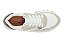 Tenis Vizzano Casual Com Recortes Com Cadarço Antiderrapante Branco/Cinza - Imagem 6