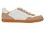 Tenis Vizzano Casual Cadarço Com Recortes Branco/Bege - Imagem 3