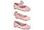 Sapatila Infantil Boneca Molekinha 3 Em 1 Rosa - Imagem 1