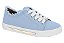 Tenis Molekinha Urbano Com Cadarço Detalhe Holografico Jeans - Imagem 1