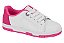Tenis Infantil Molekinha Casual Com Cadarço Branco/Pink - Imagem 1
