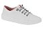 Tenis Infantil Casual Molekinha Com Strass E Cadarço Branco/Branco - Imagem 1