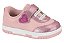 Tenis Infantil  Molekinha Velcro Coração Rosa - Imagem 1
