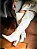 Bota Vizzano Montaria Ziper Cano Longo Com Salto Alto Branco Off - Imagem 2