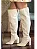 Bota Vizzano Montaria Ziper Cano Longo Com Salto Alto Branco Off - Imagem 4