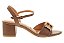 Sandalia Vizzano Salto Bloco Tira Com Fivela Detalhe Fivela Capuccino - Imagem 3