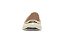 Sapatilha Moleca Bico Redondo Com Detalhe Dourado Branco Off - Imagem 3