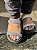 Papete Vizzano 2 Tiras Strass Calce Facil Strass Cristal/Preto - Imagem 2