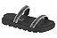 Papete Vizzano 2 Tiras Strass Calce Facil Strass Preto/Cristal - Imagem 7