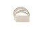 Papete Feminina Vizzano Tiras Com Strass Branco Off - Imagem 5