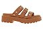 Papete Vizzano Calce Facil Tira Com Tachas Tratorada Fivela Camel - Imagem 2