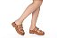 Papete Vizzano Calce Facil Tira Com Tachas Tratorada Fivela Camel - Imagem 3