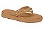 Tamanco Vizzano Flat Correia Com Tachas Calce Facil Camel - Imagem 1