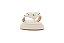 Tamanco Vizzano Flat Correia Com Tachas Calce Facil Branco Off - Imagem 3