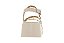 Sandalia Flat Vizzano Papete Fivela Tiras Com Tachas Off White - Imagem 5
