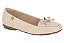 Sapatilha Modare Mocassim Com Laço Casual Creme - Imagem 1