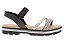 Sandalia Flatform Modare Tira Metalizada Strass Calce Facil Preto - Imagem 2