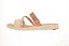 Tamanco Modade Conforto Flatform Calce Facil Tira Strass  Nude/Creme - Imagem 4